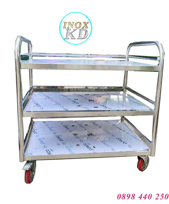 xe đẩy inox 304 2