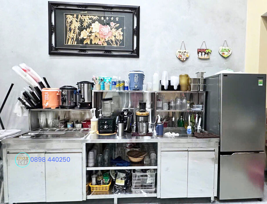quầy pha chế inox kỳ dương