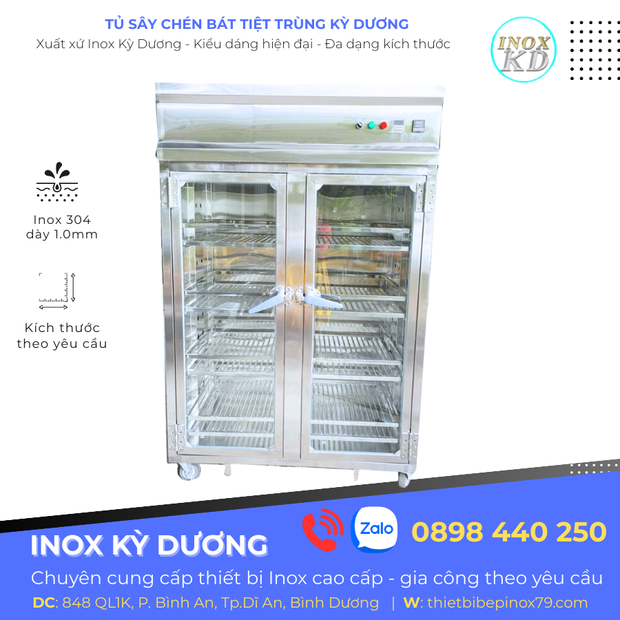 máy sấy chén bát tiệt trùng