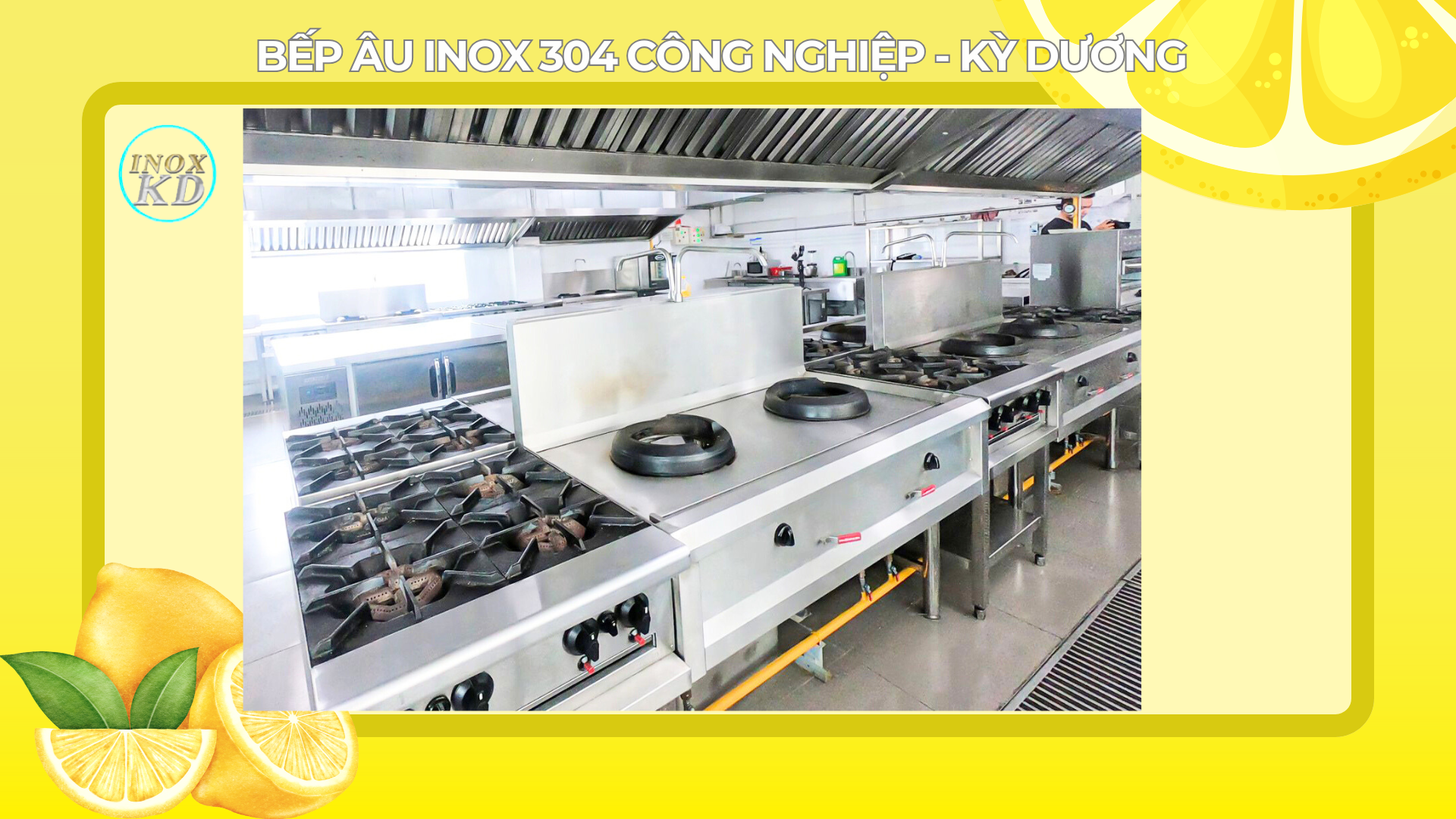 bếp âu công nghiệp