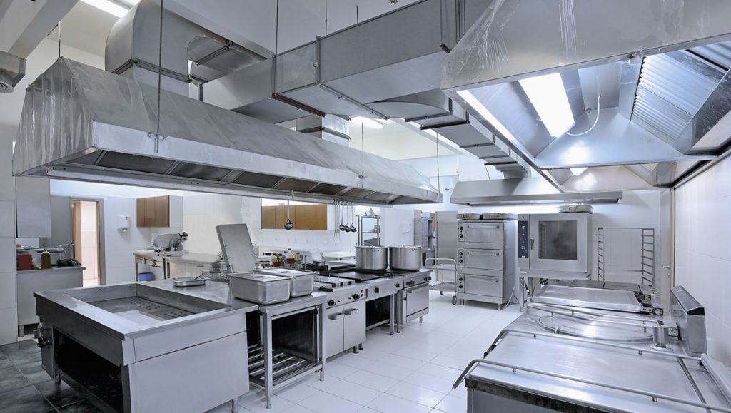 thiết kế bếp công nghiệp trọn gói