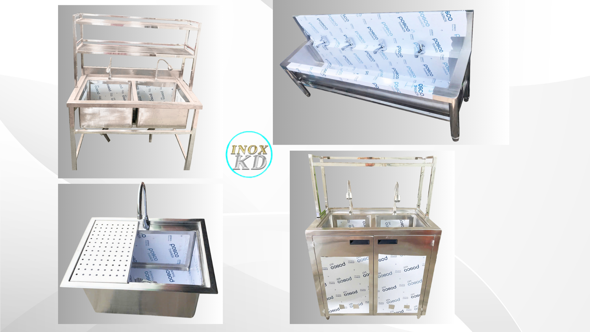 chậu rửa inox 304