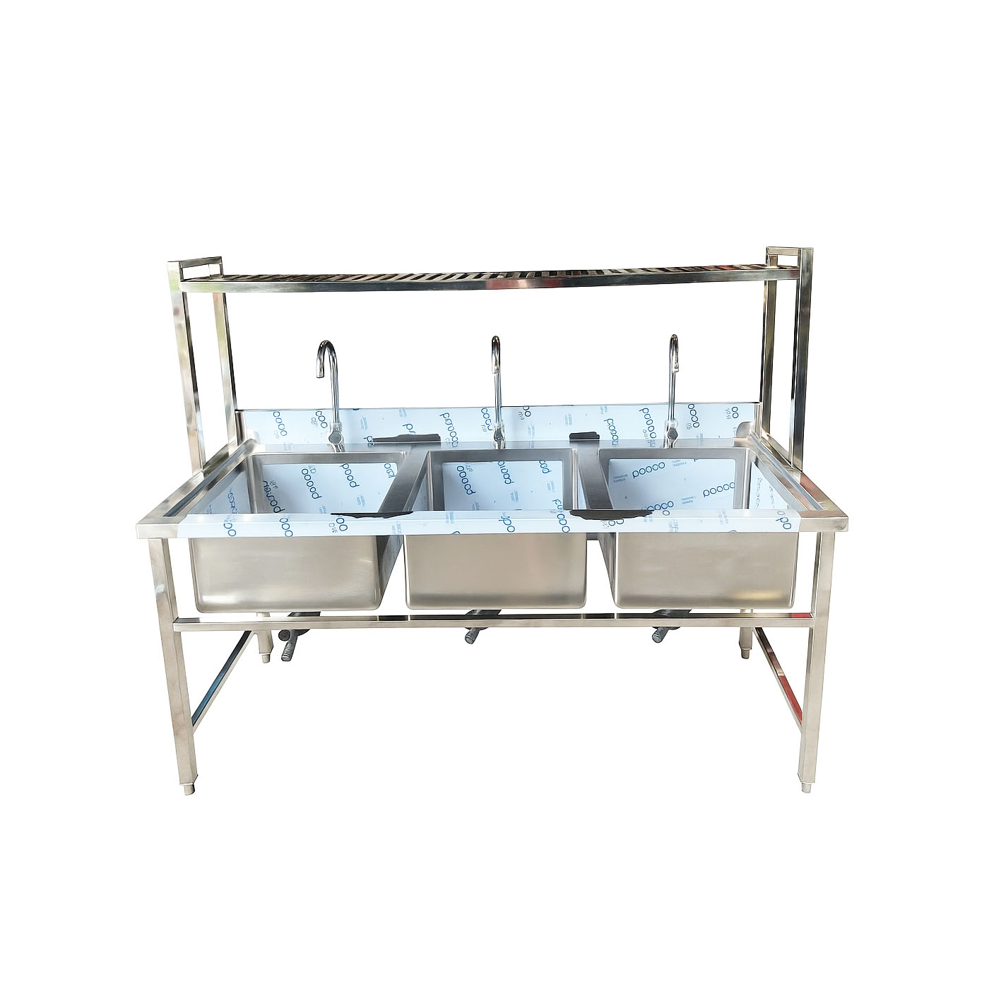 chậu rửa inox có chân