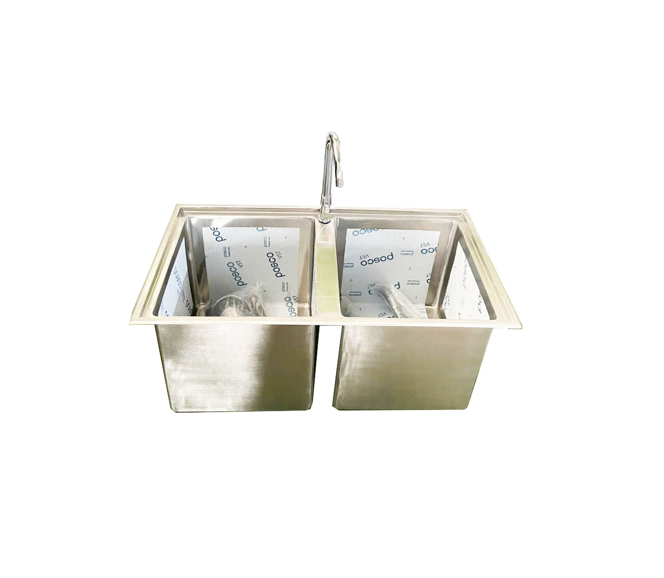 bồn rửa chén đôi âm bàn