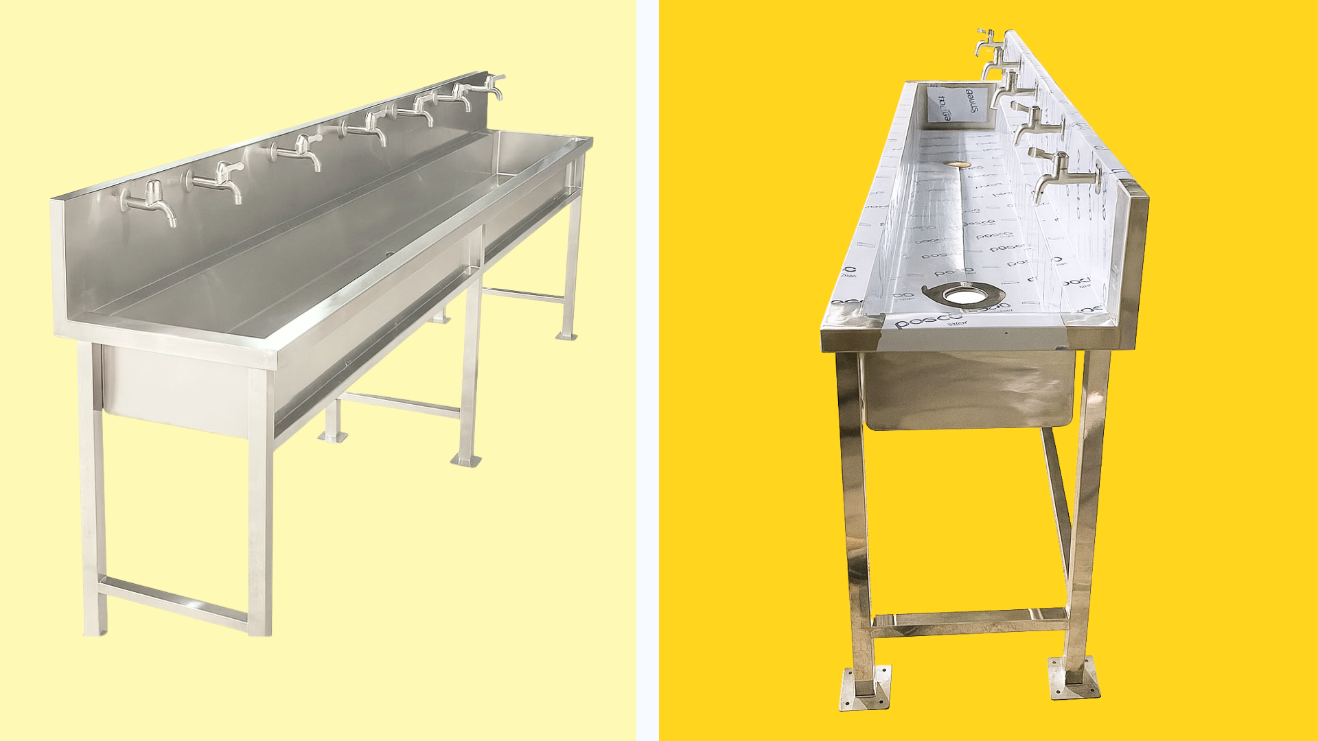 máng rửa tay trường học