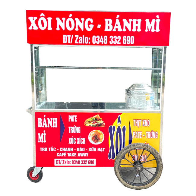 xe đẩy bán hàng
