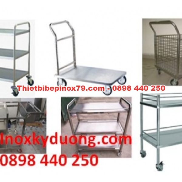 XE ĐẨY, XE ĐẨY CÔNG NGHIỆP, XE ĐẨY INOX 304