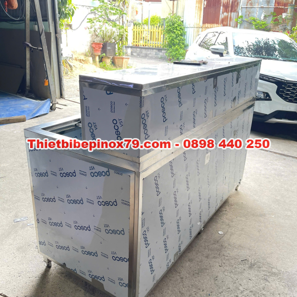 QUẦY PHA CHẾ INOX 304 ĐA NĂNG DẦY ĐỦ TIỆN ÍCH CHO QUÁN TRÀ SỮA, CÀ PHÊ