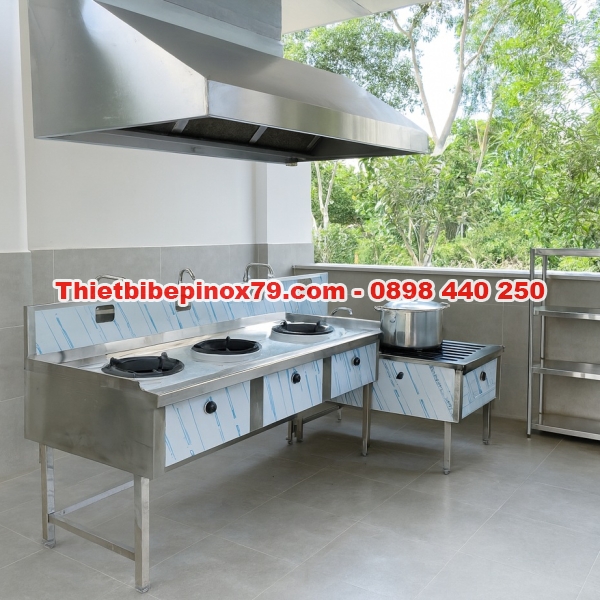 Bếp Á Công Nghiệp Inox 304 B01