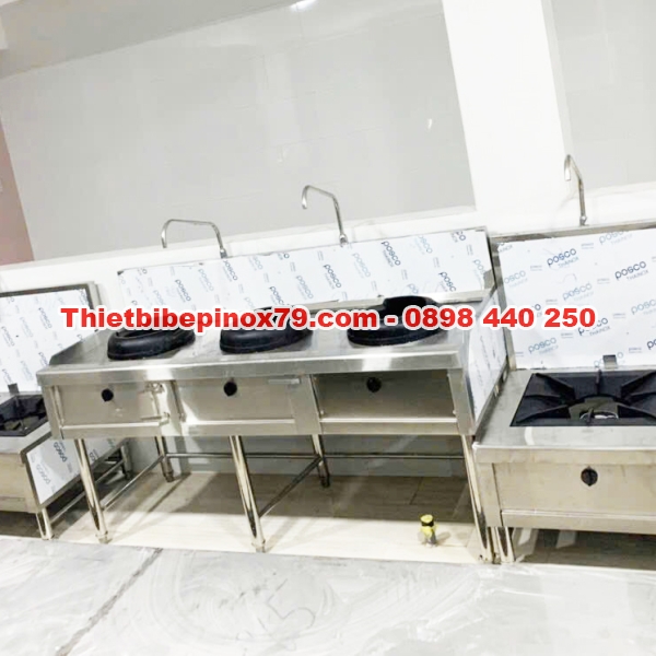 SẢN XUẤT HỆ BẾP INOX CÔNG NGHIỆP GIÁ XƯỞNG / HỆ BẾP CÔNG NGHIỆP INOX 304