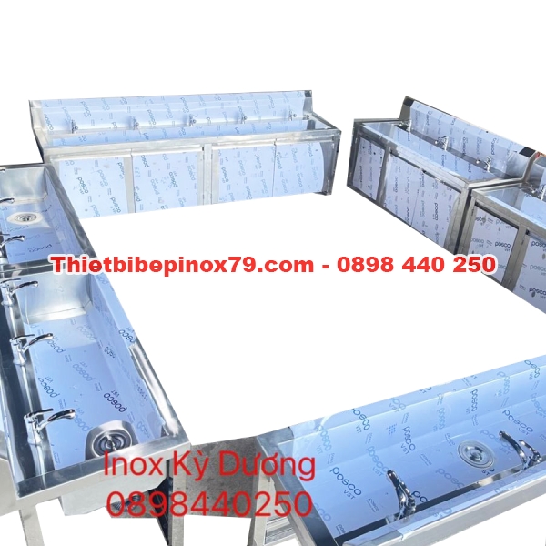 BỒN RỬA TAY INOX 304 DÙNG TRONG TRƯỜNG HỌC, CÔNG TY - BÔN RỬA TAY INOX KỲ DƯƠNG