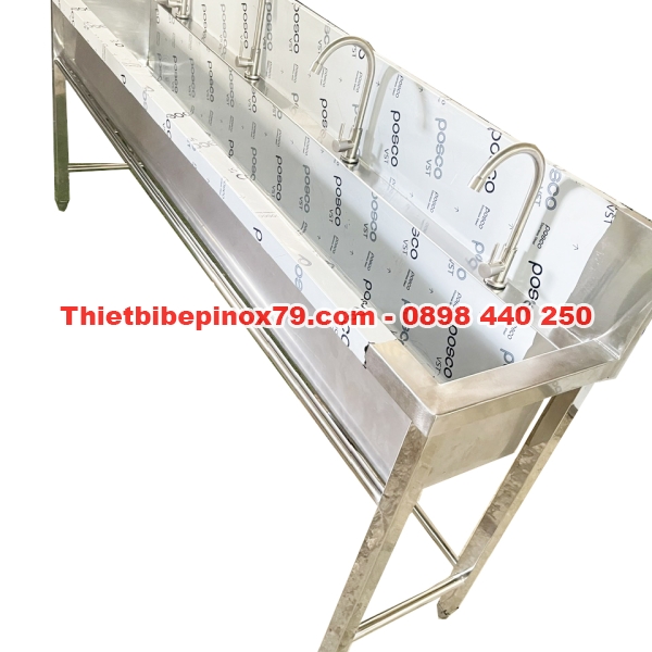  CHẬU RỬA INOX 304  DÙNG TRONG CÔNG TY