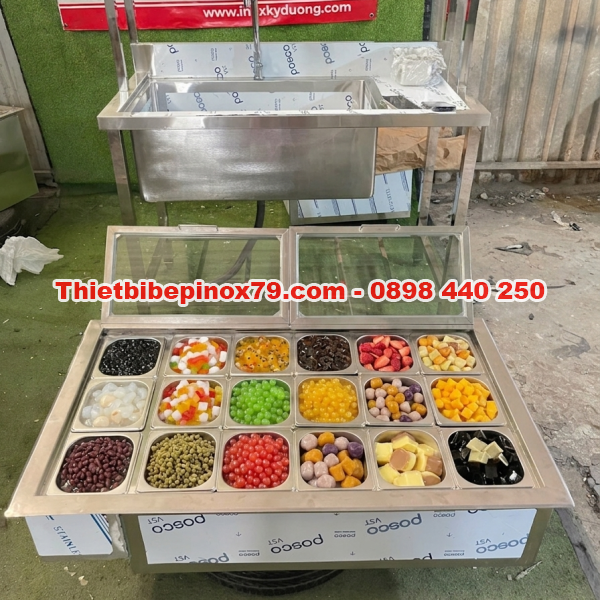 THÙNG ĐÁ INOX 304 CAO CẤP – GIẢI PHÁP GIỮ NHIỆT HOÀN HẢO CHO QUẦY BAR