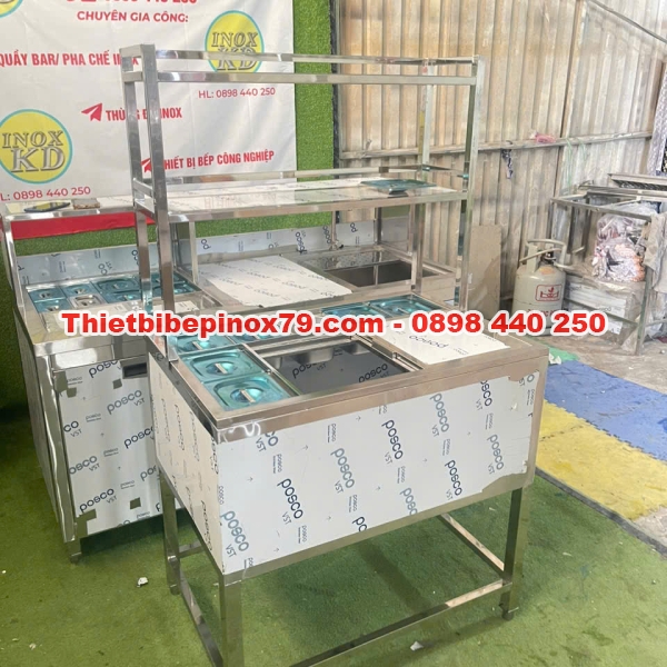 CÁCH SỬ DỤNG THÙNG ĐÁ INOX CÓ CHÂN 
