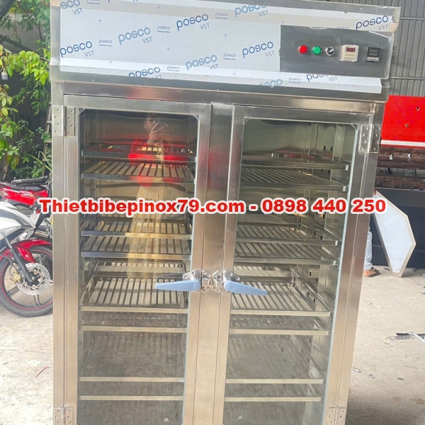 TỦ SẤY CHÉN DĨA CÔNG NGHIỆP INOX 304 