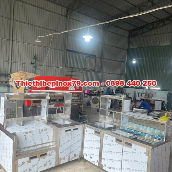SẢN XUẤT HỆ QUẦY PHA CHẾ INOX 304 THEO YÊU CẦU GIÁ TẠI XƯỞNG