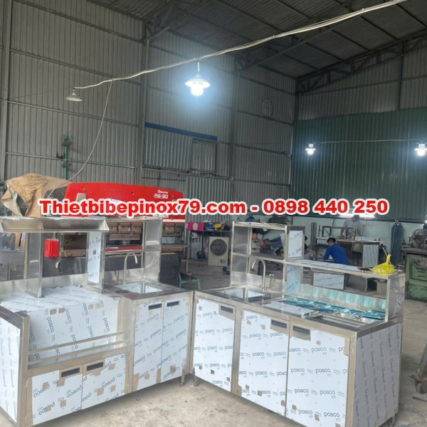 SẢN XUẤT HỆ QUẦY PHA CHẾ INOX 304 THEO YÊU CẦU GIÁ TẠI XƯỞNG
