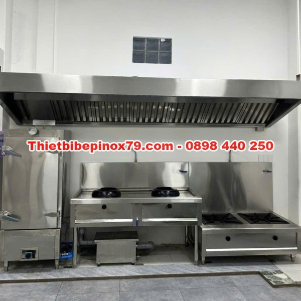 SẢN XUẤT HỆ BẾP INOX CÔNG NGHIỆP GIÁ XƯỞNG / HỆ BẾP CÔNG NGHIỆP INOX 304