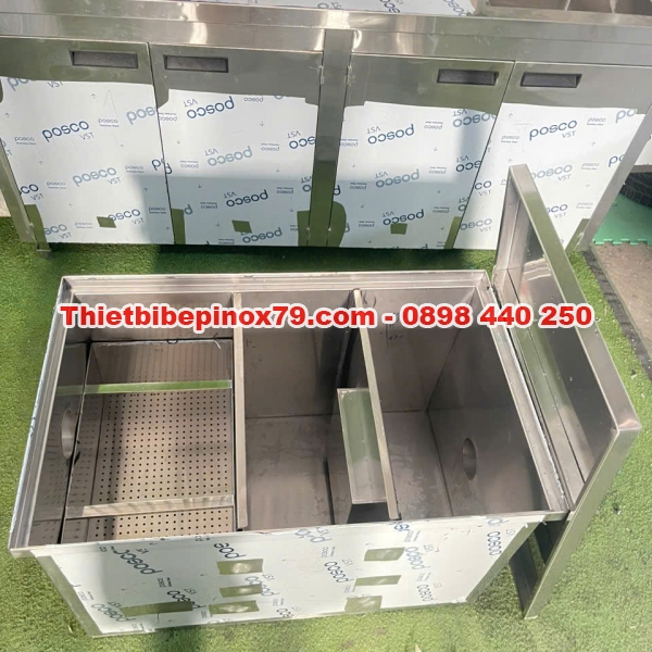 BẪY MỠ INOX 304 DÀY 1MM GIÁ RẺ NHẤT TRÊN THỊ TRƯỜNG