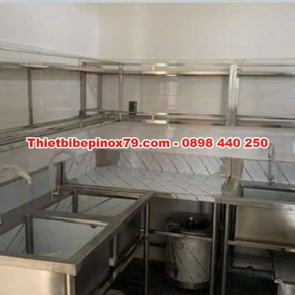 SẢN XUẤT HỆ BẾP INOX CÔNG NGHIỆP GIÁ XƯỞNG / HỆ BẾP CÔNG NGHIỆP INOX 304