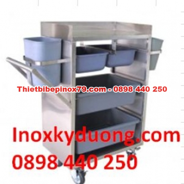 XE ĐẨY CÓ THÙNG RÁC