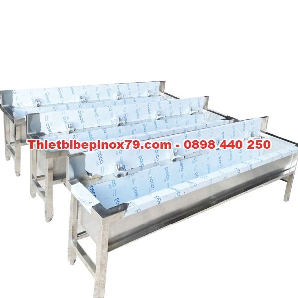 Bồn Rửa Tay Inox Trường Học Mầm Non Tiểu Học Trung Học
