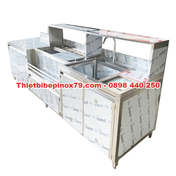 Quầy Pha Chế Inox Kỳ Dương Q01