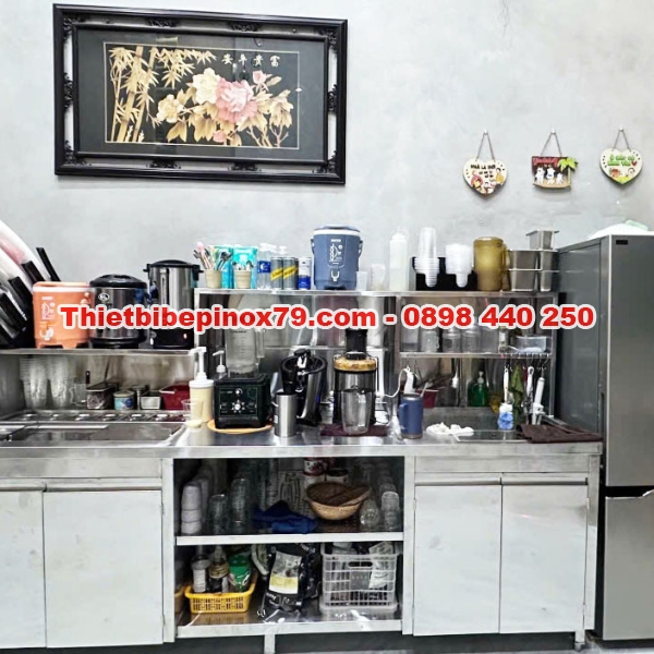 Quầy Pha Chế inox Thiết Kế Theo Yêu Cầu 