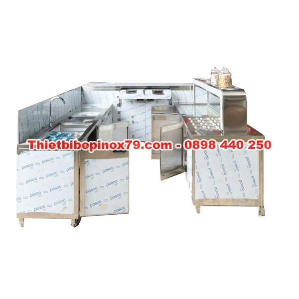 Quầy Pha chế Inox Kỳ Dương Mẫu Mới