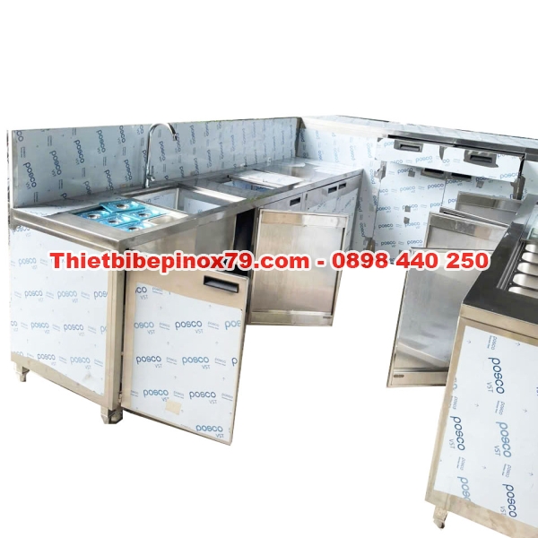 Quầy Pha chế Inox Kỳ Dương Mẫu Mới