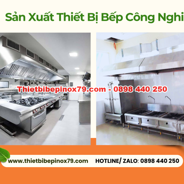 Thi Công Bếp Công Nghiệp Trọn Gói Inox Kỳ Dương