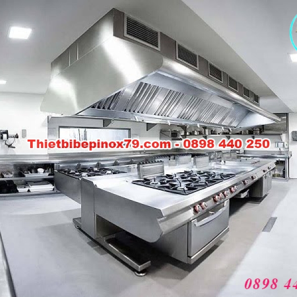 HỆ BẾP CÔNG NGHIỆP INOX SẢN XUẤT TẠI XƯỞNG
