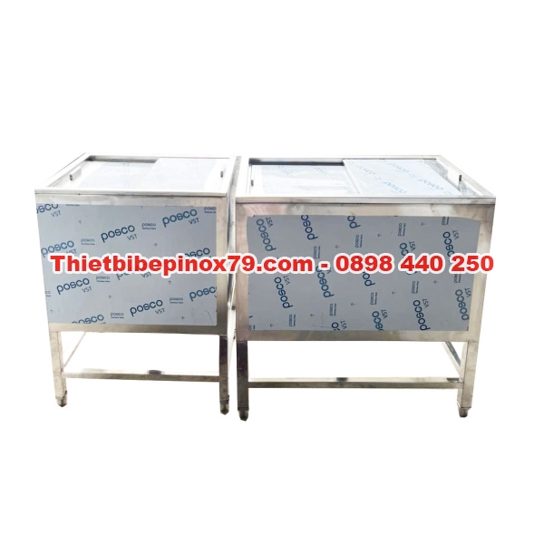 Thùng Đá Inox Có Chân Giá Tốt