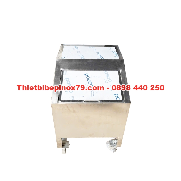 Thùng Đá Inox Nhỏ Gọn Kèm Bánh Xe Di Động Kỳ Dương