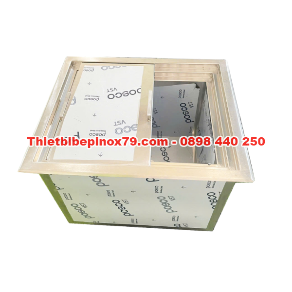 THÙNG ĐÁ INOX 304 ÂM BÀN GIÁ RẺ 