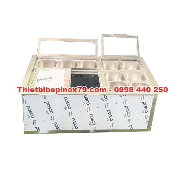 THÙNG ĐÁ INOX 304 SỬ DỤNG BỀN HƠN THÙNG NHỰA