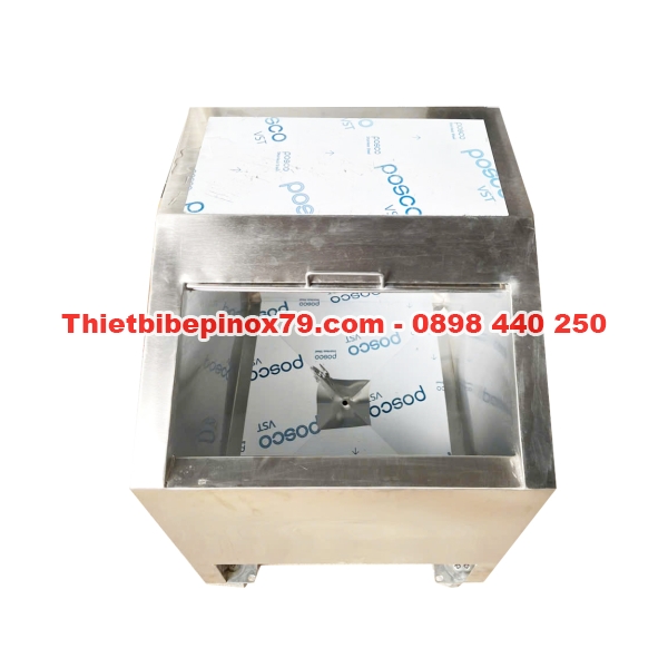 Thùng Đá Inox Nhỏ Gọn Kèm Bánh Xe Di Động Kỳ Dương