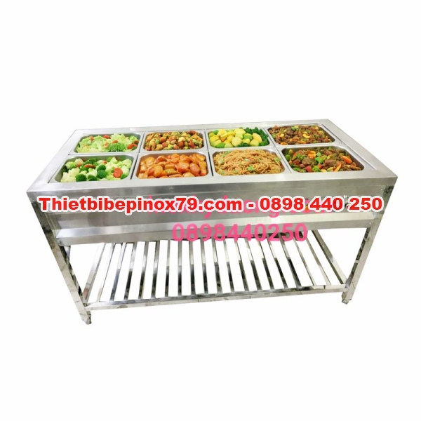 Tủ Hâm Nóng Thức Ăn - Quầy Hâm Nóng Đồ Ăn Q01