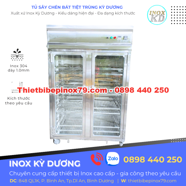 Máy Sấy Chén Bát Tiệt Trùng Kỳ Dương