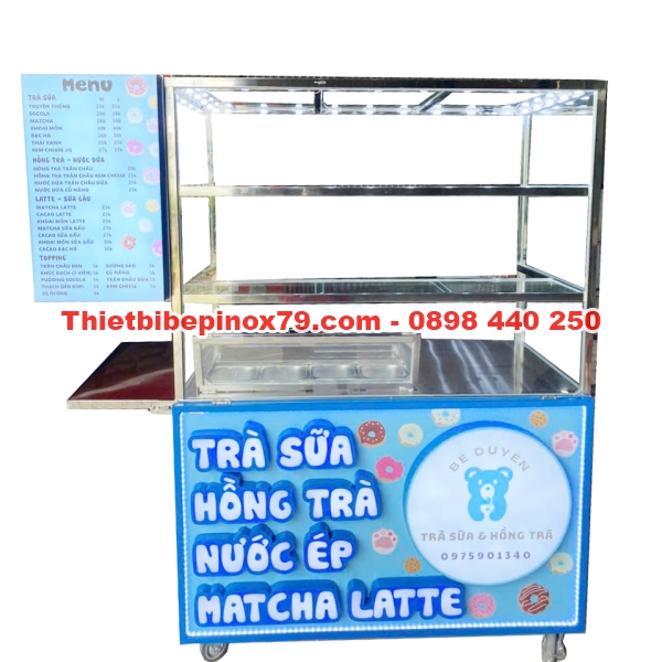 Xe Trà Sữa Đẹp Giá Rẻ Gia Công Tại Xưởng