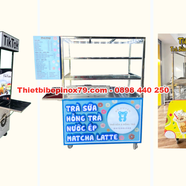 Xe Trà Sữa Đẹp Giá Rẻ Gia Công Tại Xưởng