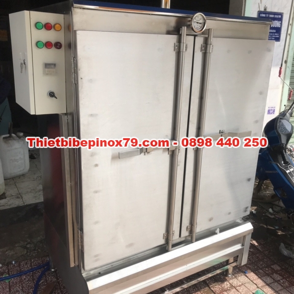 TỦ HẤP CƠM 100 KÝ DÙNG GAS ĐIỆN