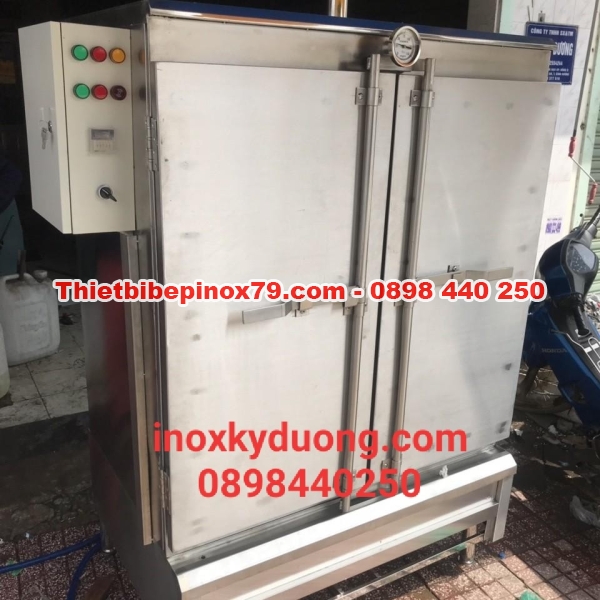 TỦ HẤP CƠM CÔNG NGHIỆP DÙNG GAS ĐIỆN