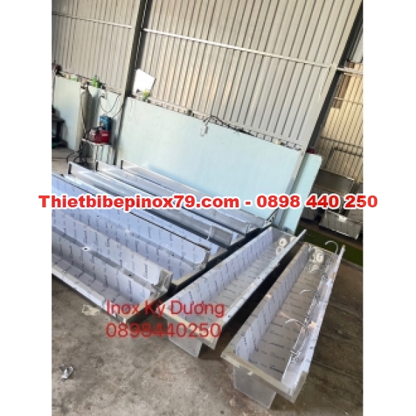 BỒN RỬA TAY TREO TƯỜNG INOX 304 CÔNG TY, TRƯỜNG HỌC