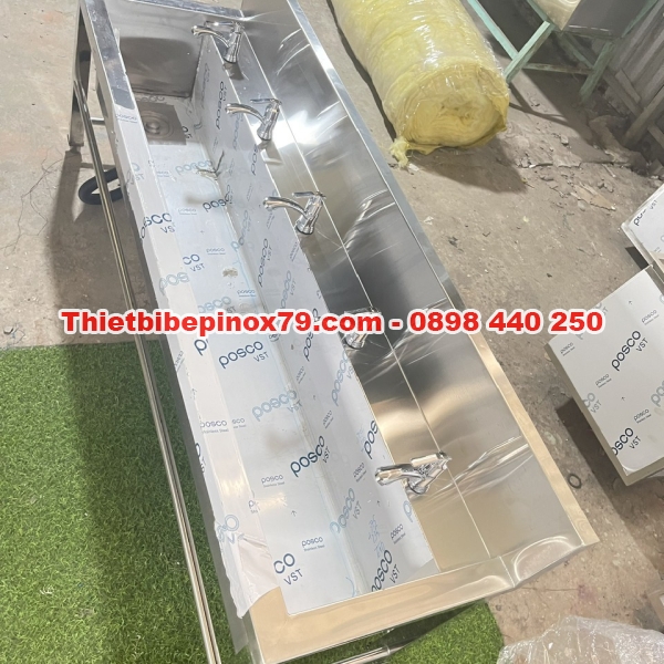 CHẬU RỬA INOX DÙNG TRONG TRƯỜNG HỌC, CÔNG TY