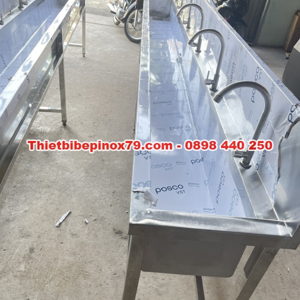 CHẬU RỬA INOX DÙNG TRONG CÔNG TY