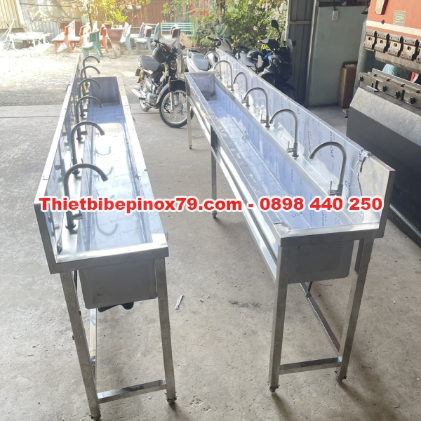 CHẬU RỬA INOX DÙNG TRONG CÔNG TY