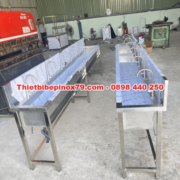 CHẬU RỬA INOX DÙNG TRONG CÔNG TY