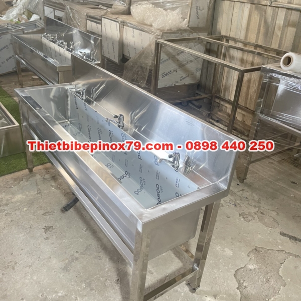 CHẬU RỬA  TAY  INOX TRƯỜNG MẦM NON
