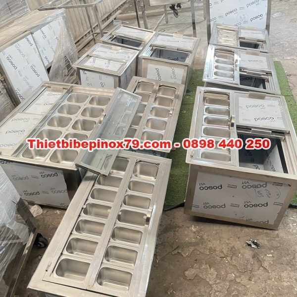 THÙNG ĐÁ INOX 304 GIÁ TẠI XƯỞNG